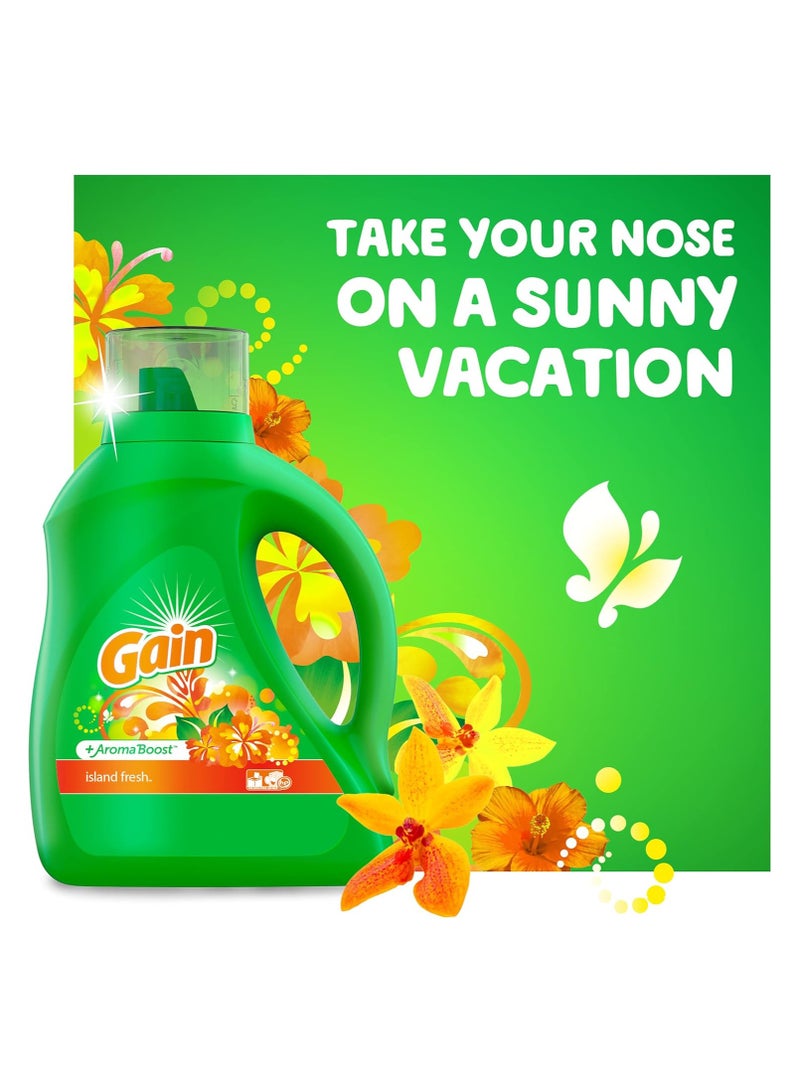 Gain Laundry Detergent Liquid Soap Plus Aroma Boost - Image 3