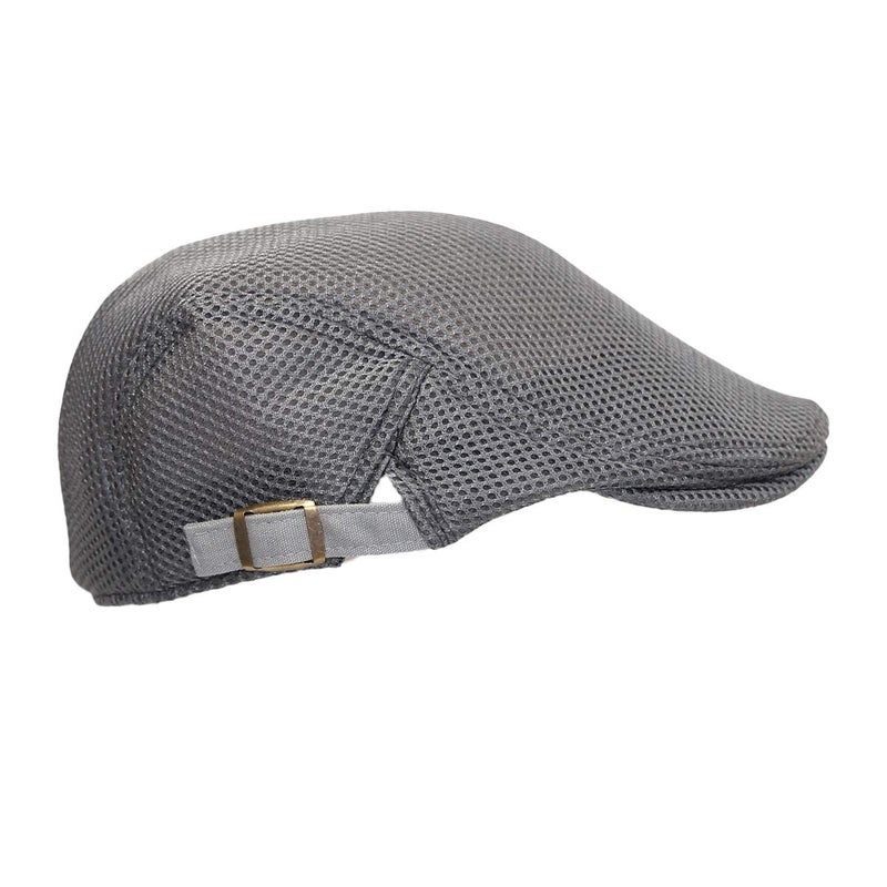 WITHMOONS Ivy Cap Straw Weave Linen-Like Cotton Cabbie Newsboy MZ30038 - Image 2