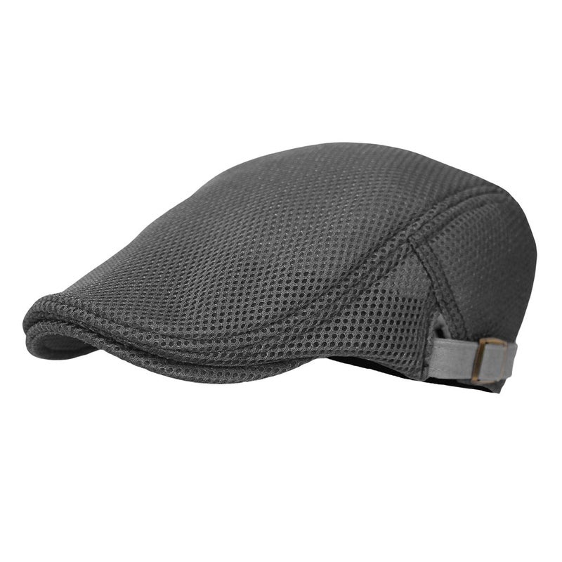 WITHMOONS Ivy Cap Straw Weave Linen-Like Cotton Cabbie Newsboy MZ30038 - Image 1