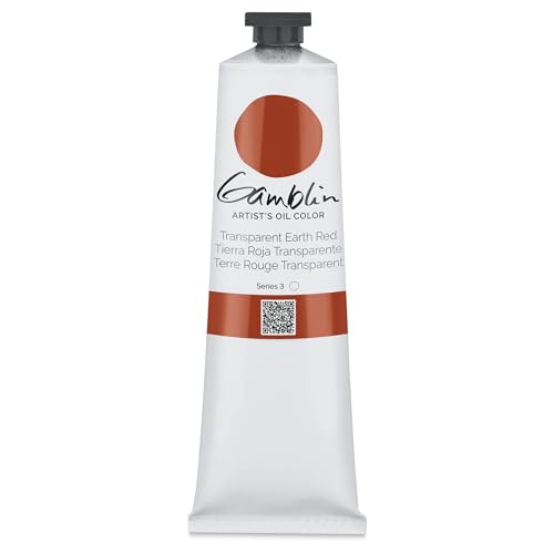 Gamblin Artist Oil Color - Transparent Earth Red - 150 ml Tube - Image 5