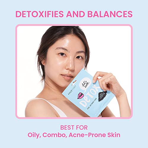 FACETORY K Beauty Face Mask Skin Care - CLASSIC 5 COLLECTION Sheet Mask Set | Natural Premium Korean Face Mask For All Skin Types - No Sulfates No Parabens (5 pc) - Image 4