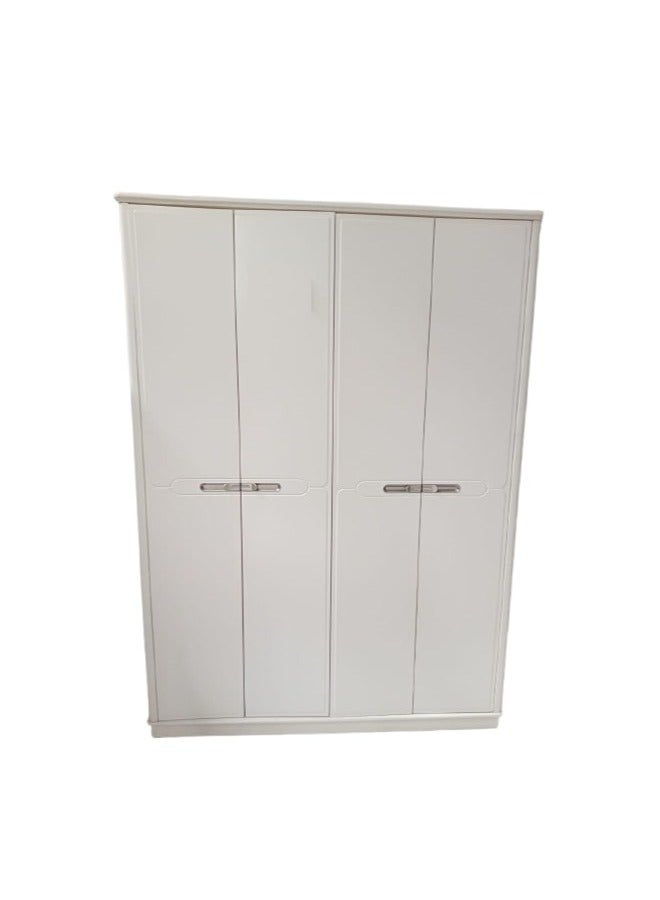 Generic WARDROBE 4 DOOR, BEIGE COLOR ,MAXIMUM STORAGE, 220*160 CM  - Image 1