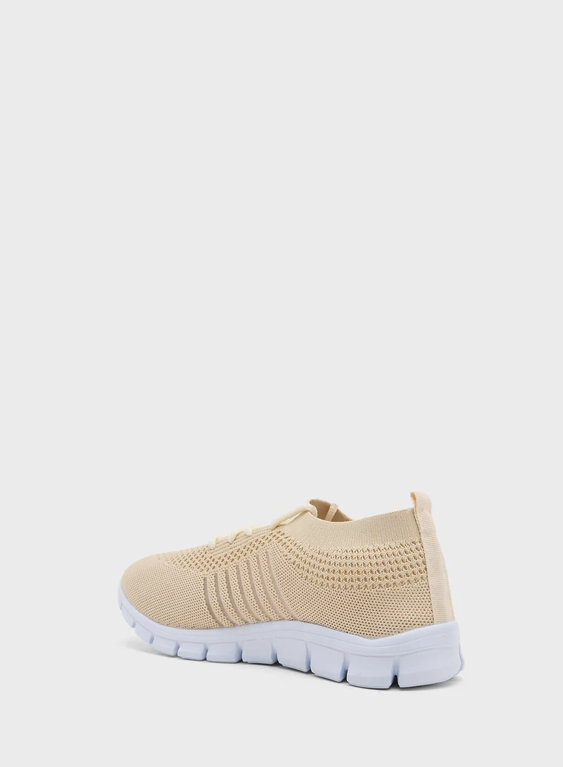 جينجر Knitted Sneaker