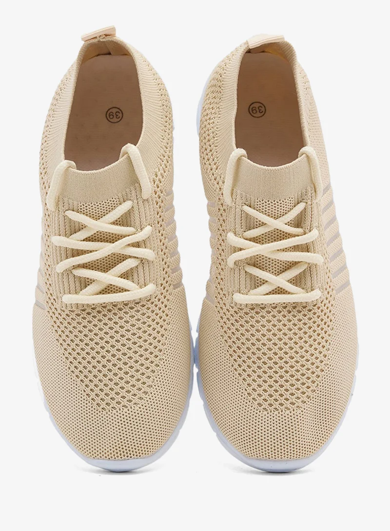 جينجر حذاء رياضي محبوك