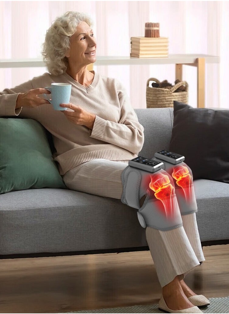 Generic 1pc Foot massager with heating function, knee shoulder elbow three in one foot massager, heated knee massager, touch screen control  - Image 4