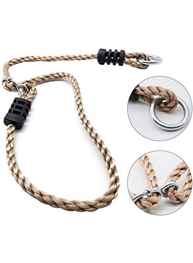 Toy Park Adjustable Climbing Nylon Rope for Outdoor Swings/Playground Set Accessories - 180 cm (6ft), 1 Carabiner Included (1) - Image 3