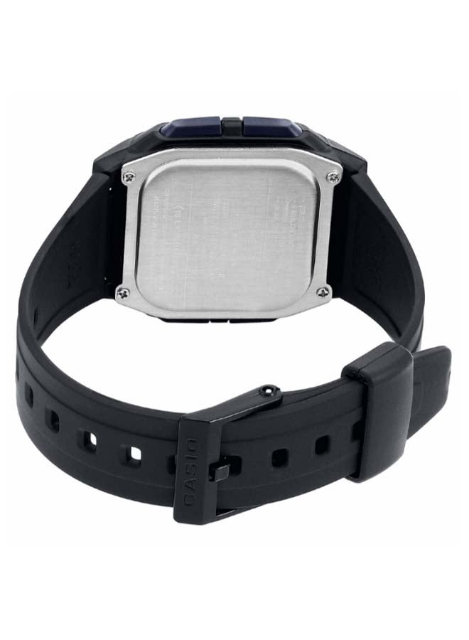 CASIO Men Silicone Digital Wrist Watch DB-36-9AVDF (TH) - 37 mm - Black - Image 2