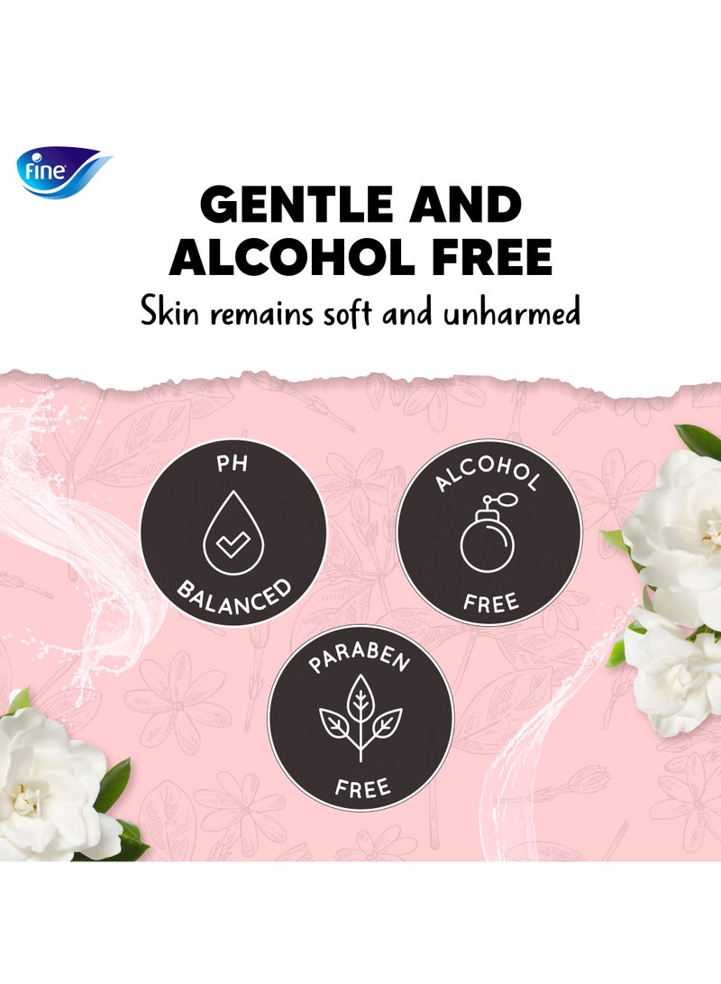 Fine مناديل مبللة متعددة الاستخدامات طازجة 20 ورقة عبوة من 4 - Image 4