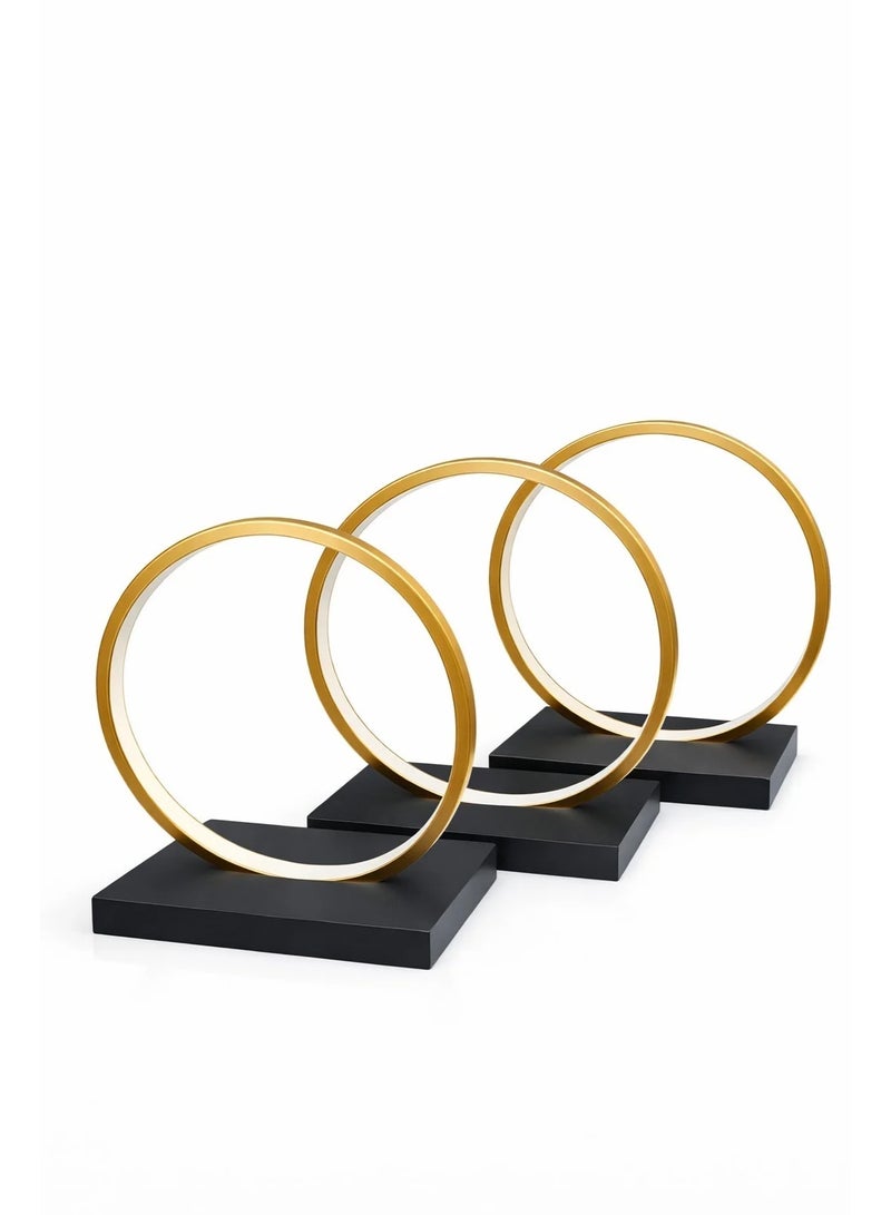 Lighted stand, 3 pieces - Image 1