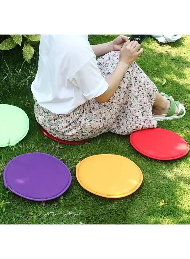 3Pcs Random Color Portable Cushion Mat Foldable Outdoor Camping Seat Pad For Garden Balcony Travel - Image 4