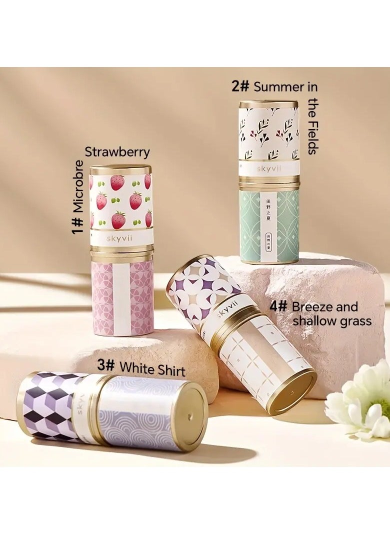 ORiTi Portable Solid Perfume For Women, Refreshing And Long Lasting Solid Balm, Perfume For Dating And Daily Life  - Image 4