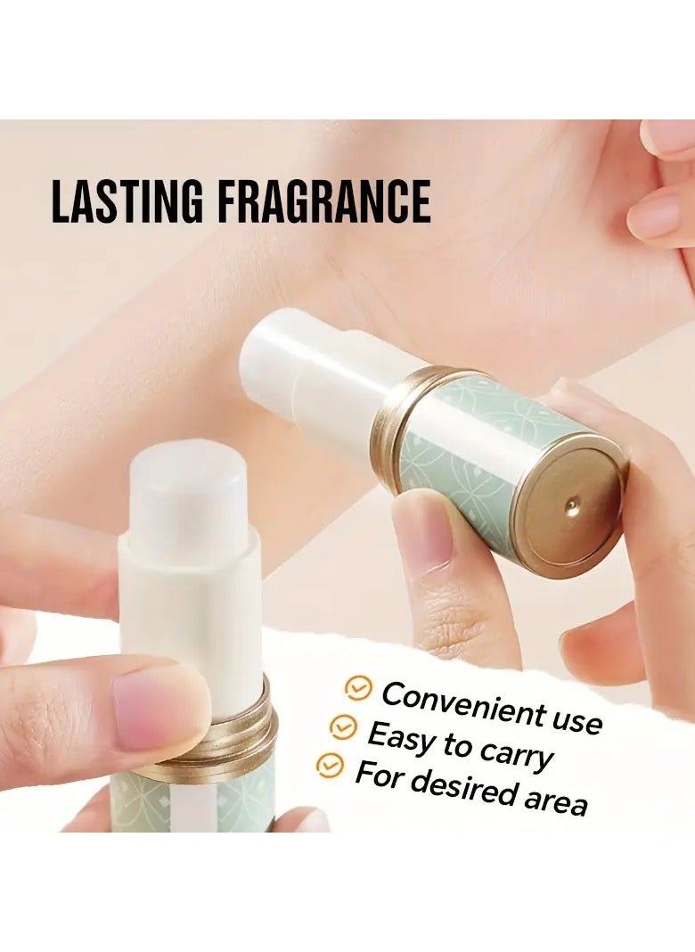 ORiTi Portable Solid Perfume For Women, Refreshing And Long Lasting Solid Balm, Perfume For Dating And Daily Life  - Image 2