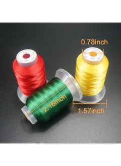 New brothread 40 Brother Colors Polyester Embroidery Machine Thread Kit 500M 550Y Each Spool for Brother Babylock Janome Singer Pfaff Husqvarna Bernina Sewing Machines  - Image 3