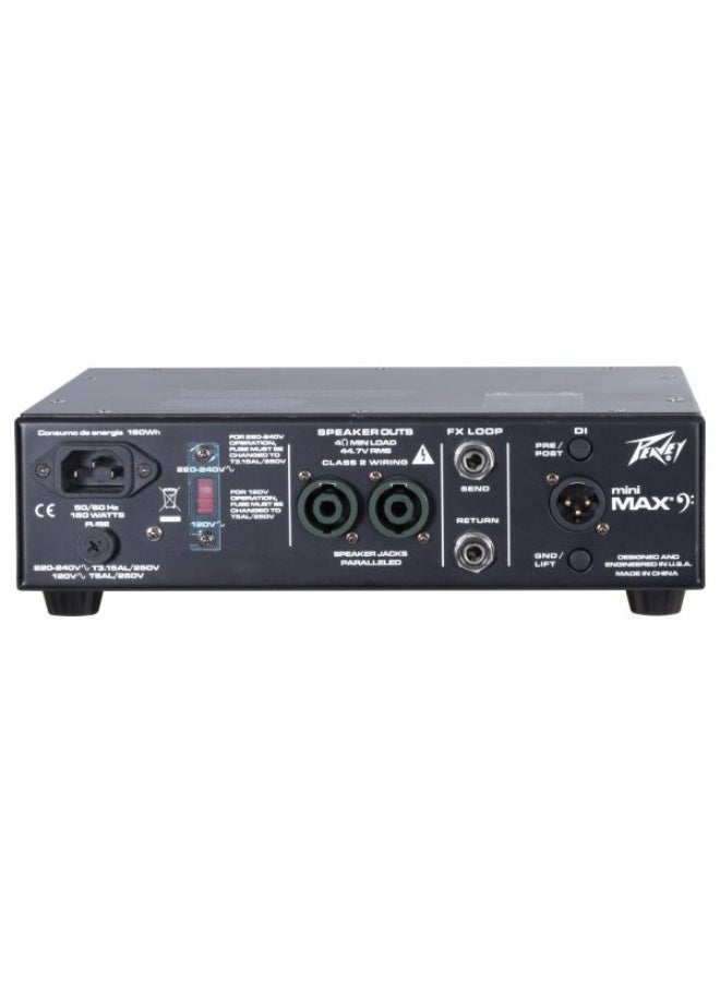 Peavey MiniMAX 600-Watt Mini Bass Amp Head - Image 3