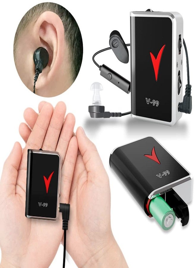 FCS Personal Sound Amplifier, Pocket Sound Enhancer for Adults and Seniors. (V-99 Hearing Aid) (3 Month Seller Warranty). - Image 4