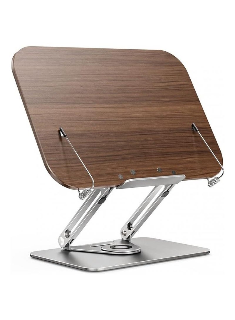 general Desktop Reading Bracket Elevated Neck Protection Sitting Posture Corrector Adjustable Lifting Children's Reading Bookshelf Rotating Reading Rack - Image 1