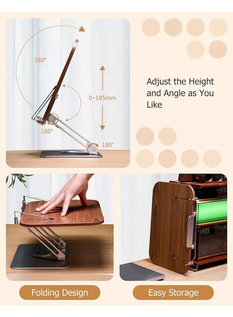 general Desktop Reading Bracket Elevated Neck Protection Sitting Posture Corrector Adjustable Lifting Children's Reading Bookshelf Rotating Reading Rack - Image 5