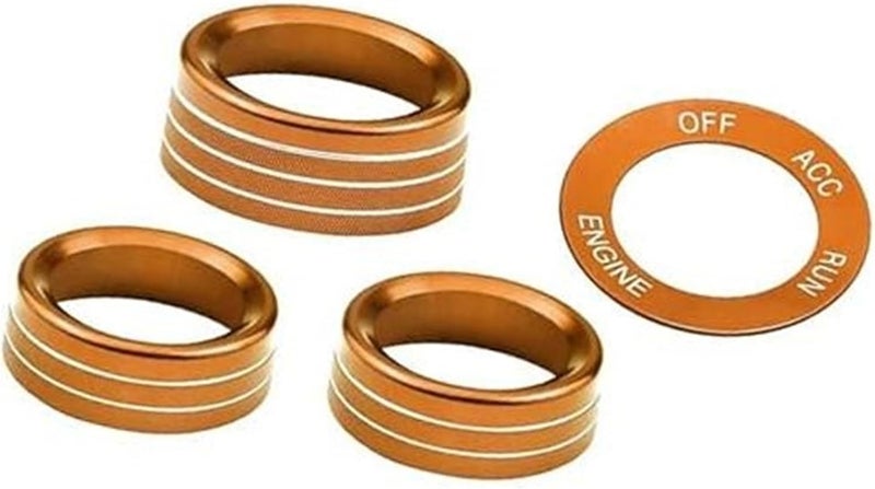 Wivplex Auto Button Stickers for Dodge Charger & Challenger