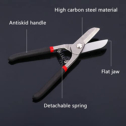 CarClothes Metal Sheet Cutters, Tin Snips for Straight Cutting Metal Sheet,Heavy Duty Shears Tool for Cutting Wire, Keel, Aluminum, (Metal Sheet Cutters 10.5 Inch) - Image 2
