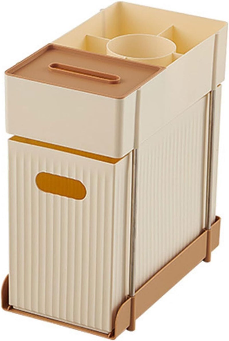 D Multifunctional Serving Cart Storage Rack For Books Magazines Snacks - Image 1