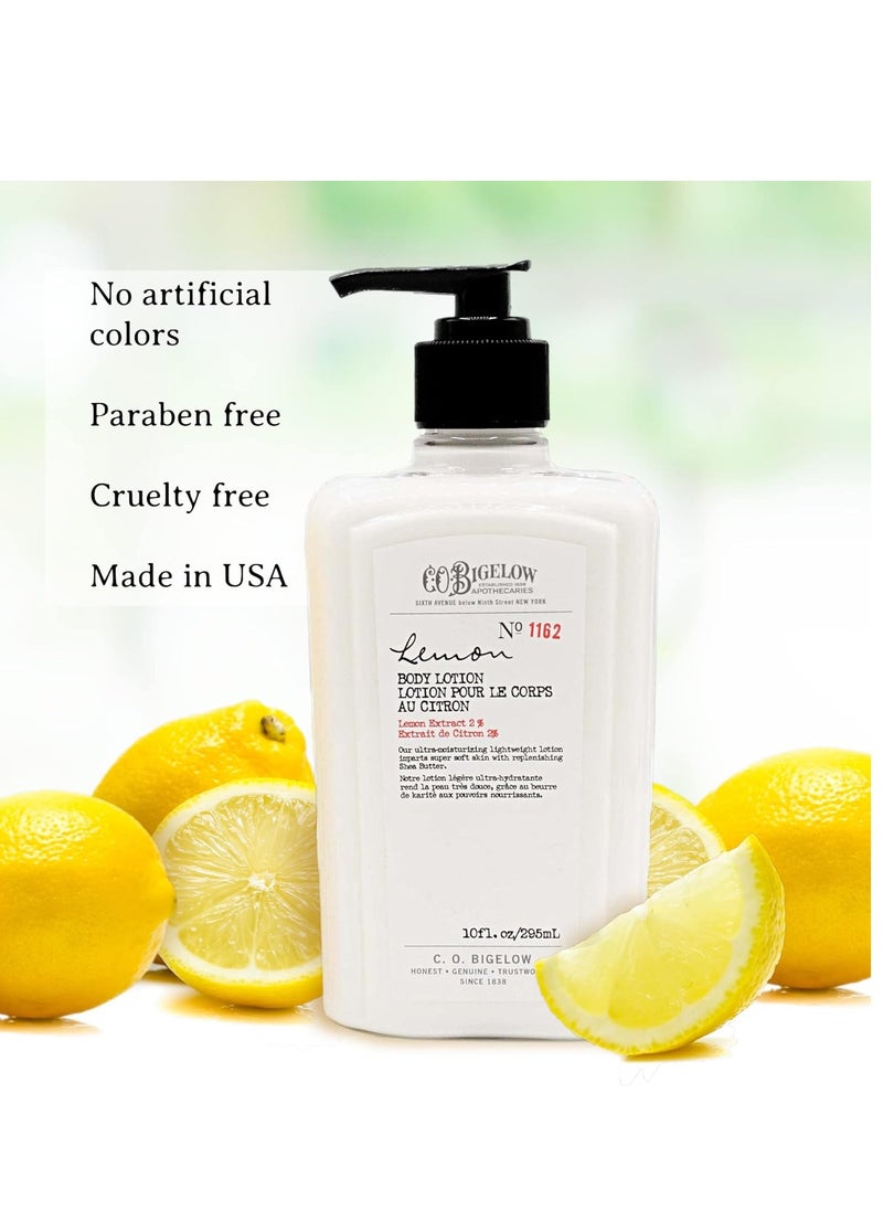 C. O. Bigelow C.O. Bigelow Apothecary Duo - Lemon Hand Care, Hand Soap & Lotion Gift Set of Two - Skin Care for Dry Skin with Moisturizing Lotion & Liquid Hand Wash - 10fl oz Each  - Image 2