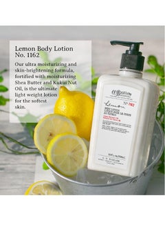 C. O. Bigelow C.O. Bigelow Apothecary Duo - Lemon Hand Care, Hand Soap & Lotion Gift Set of Two - Skin Care for Dry Skin with Moisturizing Lotion & Liquid Hand Wash - 10fl oz Each  - Image 3