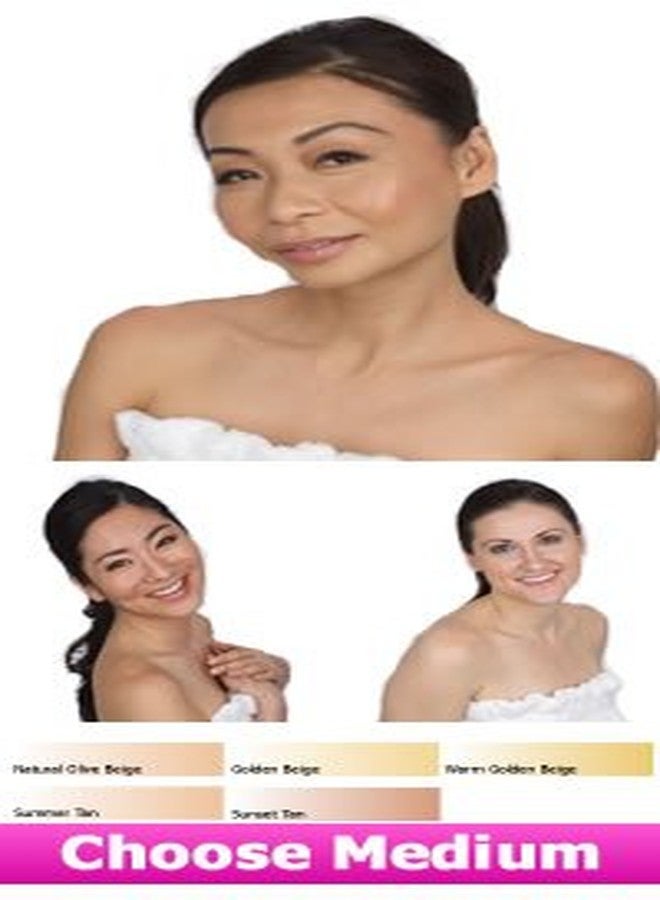 جلام 21 كريم أساس Glam Air Airbrush M8 Summer Tan Matte (مثالي للبشرة العادية إلى الدهنية) - Image 2