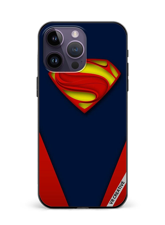 VR CREATIVE Protective Case Cover For Apple iPhone 16 Pro Max Superman Design Multicolour
