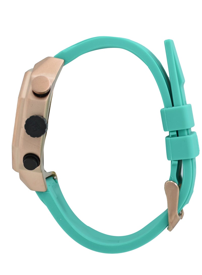 T5 Mens Chronograph Silicone Strap Watch - Image 5