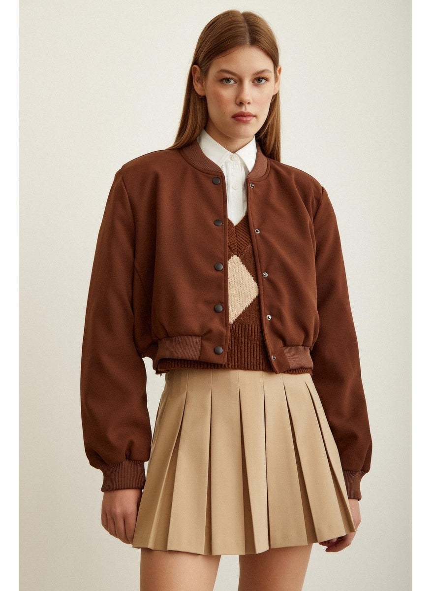 Never More Lined Snap Coat  - Image 1