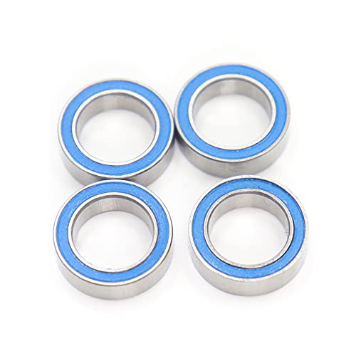 FUSHIBEARING FUSHI 16PCS RC Ball Bearing Kit Blue Rubber Seals for Tamiya TT-02 - Image 4