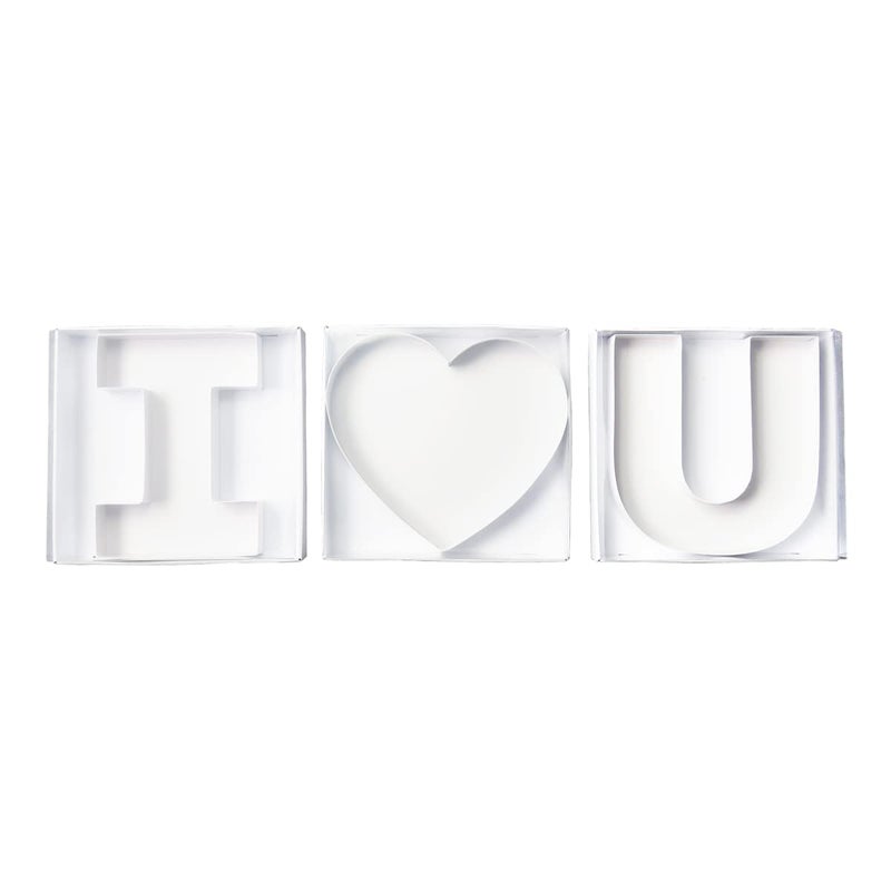 WENPACK 12.5" Cardboard Fillable Heart Shaped Mache Charcuterie Sweets Candy Decorative Box with Clear Lid (White, Heart) - Image 5