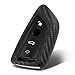 WORCAS 2 Pcs Key Fob Case Carbon Fiber Pattern Silicone Cover Cover Compatible with BMW 2 Series 5 Series 6 Series 7 Series Compatible with X1 X2 X3 X5 X6 3 4 Button Keyless Entry Remote BMSB4SCE2 - Image 2