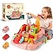 SOSUSHOE Toys for 3 4 5 6 Year Old Boys Girls Toddlers Car Toys Race Car Track Montessori Toy for Toddler 34 Fine Motor Skills STEM Toys Boys  Girls Birthday Gifts Valentine Gifts for Kids - Image 2