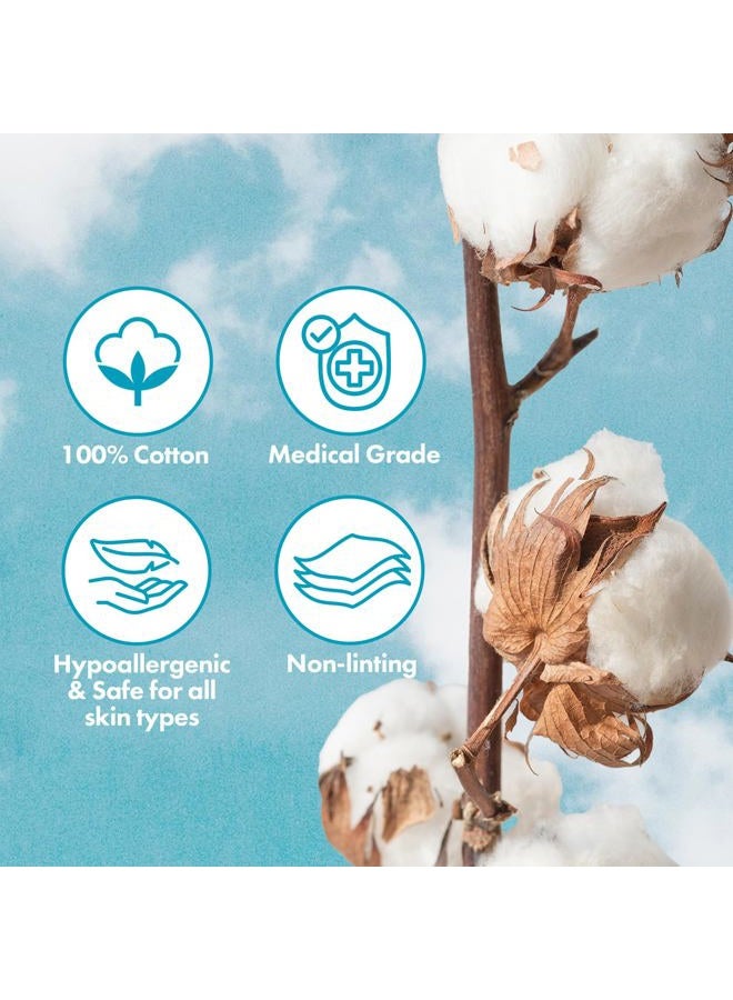 Intrinsics Med-Esthetic 100% Naturelle Cotton Petite 12-Ply Gauze 2"x 2" - 200 Count - Image 2