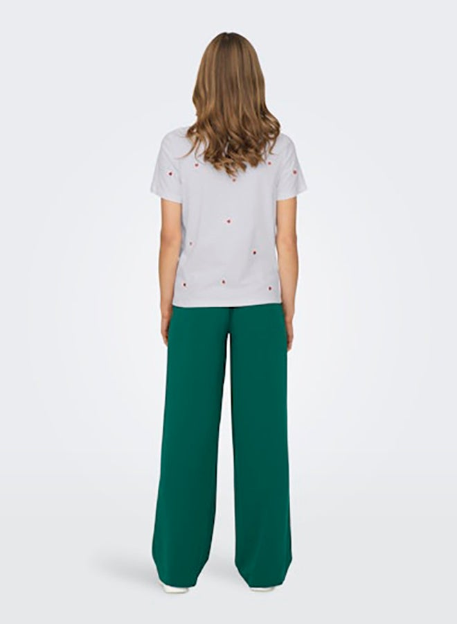 ONLY ONLY Womens Ketty Life Shortsleeve O-Neck Top Juniors  - Image 2