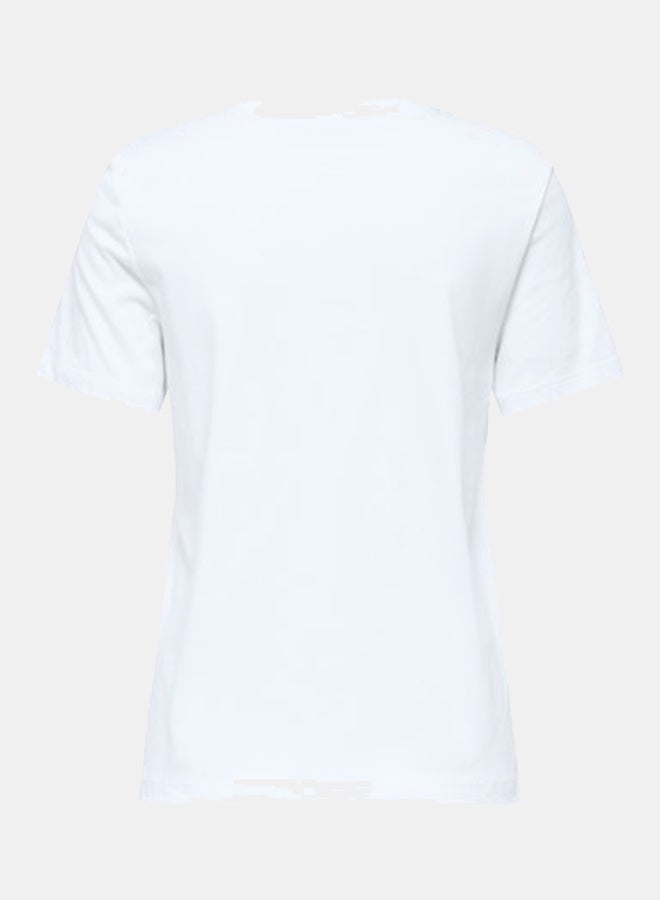 ONLY ONLY Womens Ketty Life Shortsleeve O-Neck Top Juniors  - Image 4
