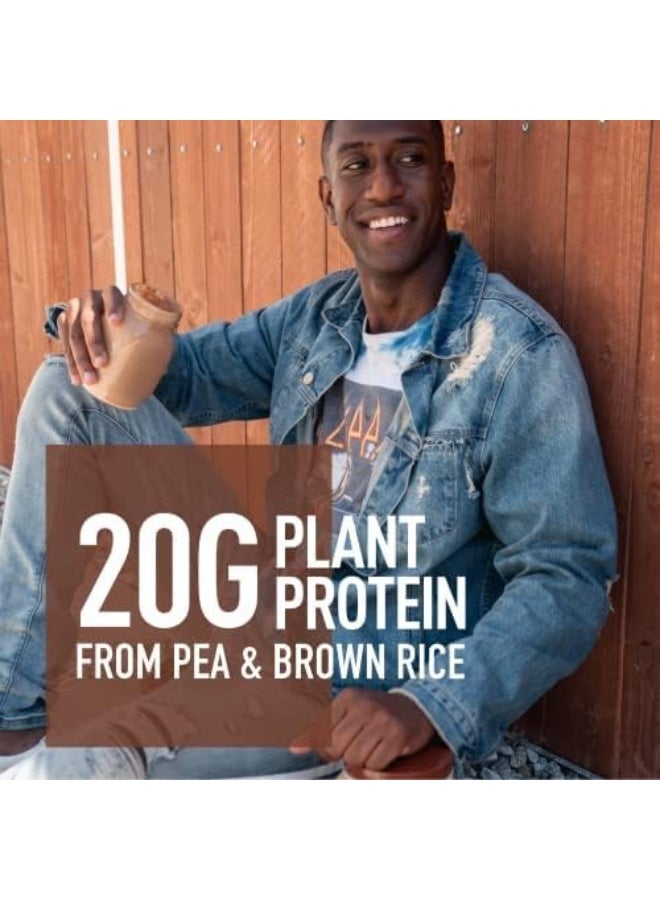 Isopure مسحوق بروتين نباتي بالشوكولاتة، مع محلي فاكهة الراهب والأحماض الأمينية، لاستعادة الطاقة بعد التمرين، خالي من السكر، نباتي، بروتين بازلاء عضوي، خالي من الألبان، 22 حصة (قد يختلف التعبئة) - Image 4