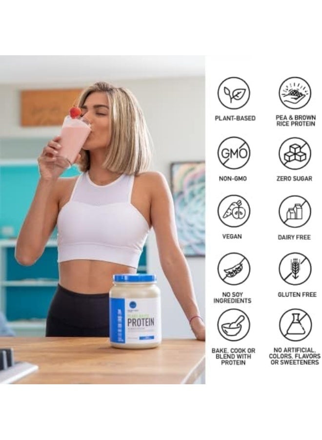 Isopure مسحوق بروتين نباتي بالشوكولاتة، مع محلي فاكهة الراهب والأحماض الأمينية، لاستعادة الطاقة بعد التمرين، خالي من السكر، نباتي، بروتين بازلاء عضوي، خالي من الألبان، 22 حصة (قد يختلف التعبئة) - Image 2