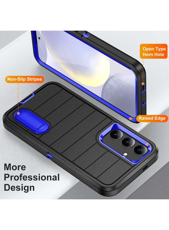 S-TOP Case For Samsung Galaxy S24 5G Defender Gen2 Rugged PC + Silicone Phone Case with Holder - Image 3