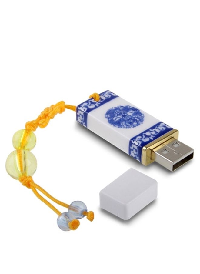 BURAQ Blue and White Porcelain Series 4GB USB Flash Disk  - Image 1