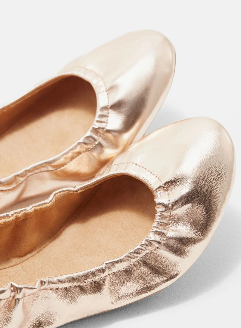 ONLY Ballet Flats With Elastic Trim
