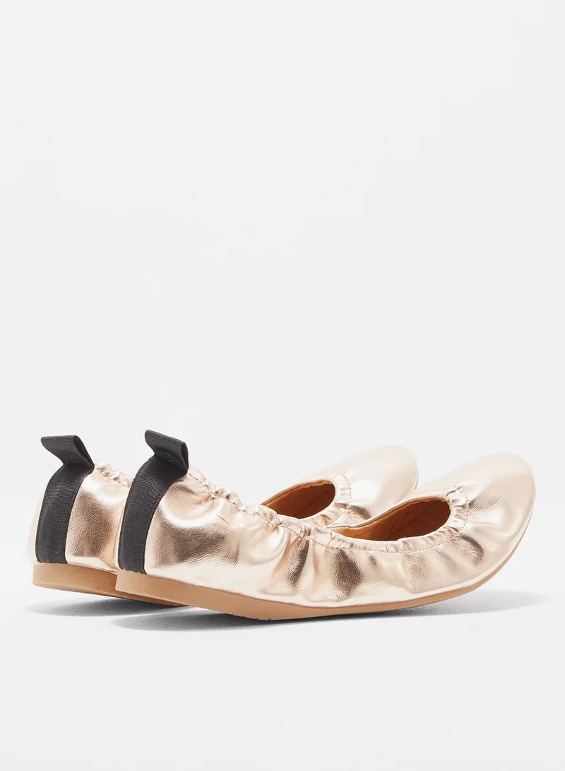 ONLY Ballet Flats With Elastic Trim