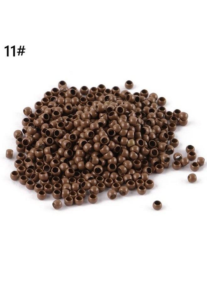 Dybst 1000Pcs Nano Ring Beads Micro Links Rings Hair Extensions Beads Nano Copper Rings Salon Tools Accessories For Nano Tip Hair Extension 7 Colors Available ( 11)  - Image 3
