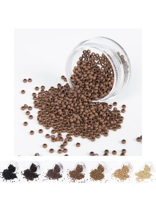 Dybst 1000Pcs Nano Ring Beads Micro Links Rings Hair Extensions Beads Nano Copper Rings Salon Tools Accessories For Nano Tip Hair Extension 7 Colors Available ( 11)  - Image 1