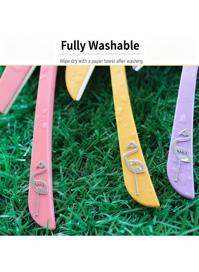 FUDIYA 3 Piece Original Eyebrow Razors - Smooth Facial Razor for Women - Japanese Made Body Hair Shavers with Safety Guard - Gentle Blade for Face & Brows - Image 2