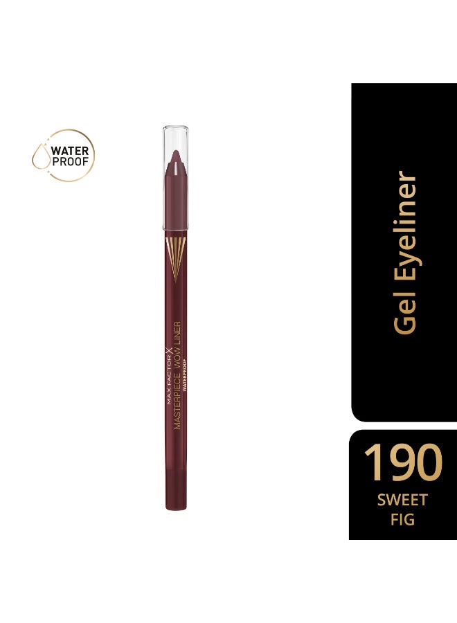 Max Factor ماستر بيس واو لاينر - 190 - تين فاكهة حلوة, 1.2غ - Image 2