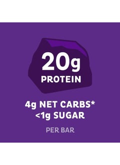 Quest Nutrition Double Chocolate Chunk Protein Bars, High Protein, Low Carb, Gluten Free, Keto Friendly, 12 Count  - Image 4