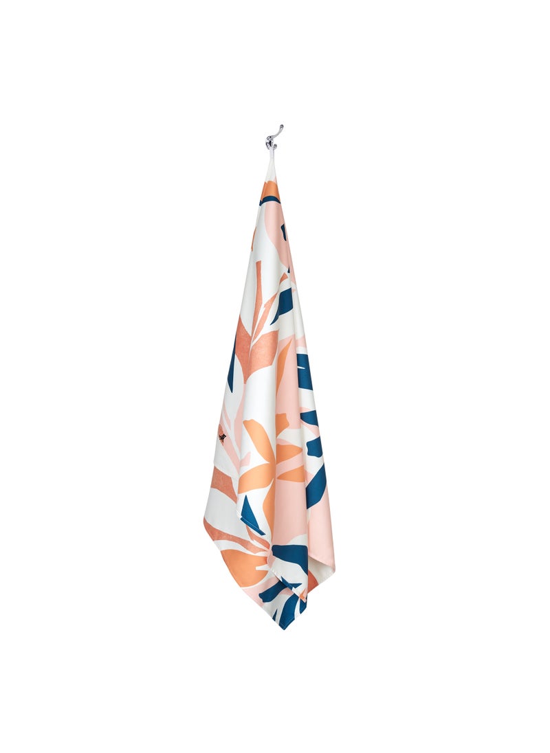 Dock & Bay Dock & Bay Beach Towel, Super Absorbent, Quick Dry, Sand Free, Compact & Lightweight, 100% Recycled Materials, Includes bag - Large (160x90cm) - TERRACOTTA TROPICS  - Image 3