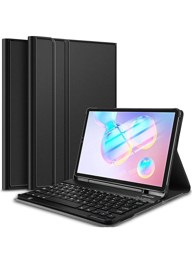 erorex - Keyboard Case For Samsung Galaxy Tab S6 10.5 (Qwerty) Slim Case With Detachable Wireless Keyboard For Samsung Galaxy Tab S6 Sm T860 Sm T865 10.5 Inches - Image 1